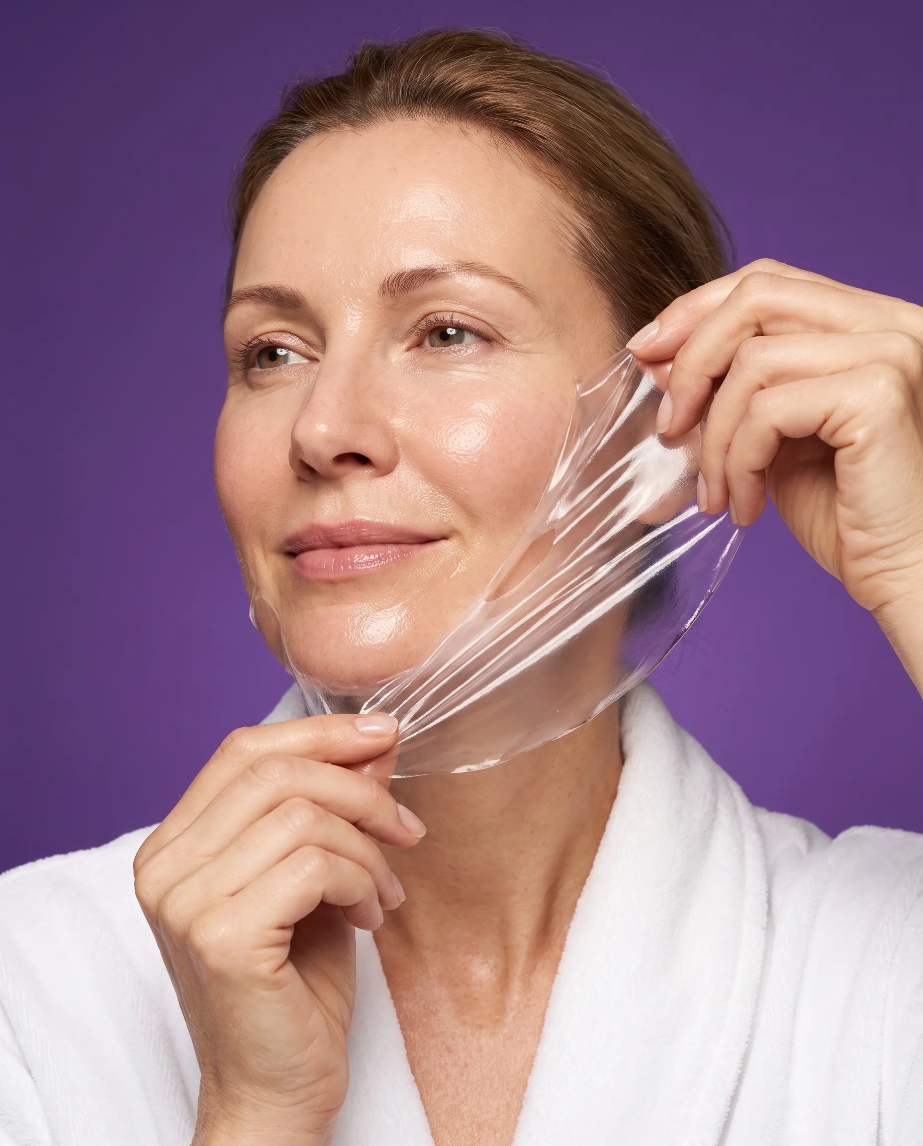 Removing the koji collagen mask